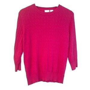 Kim Rogers Cable Knit Sweater